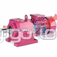 موتور گیربکس ایلماز سه فاز 0.37 کیلو وات، 77 دور، پایه دار