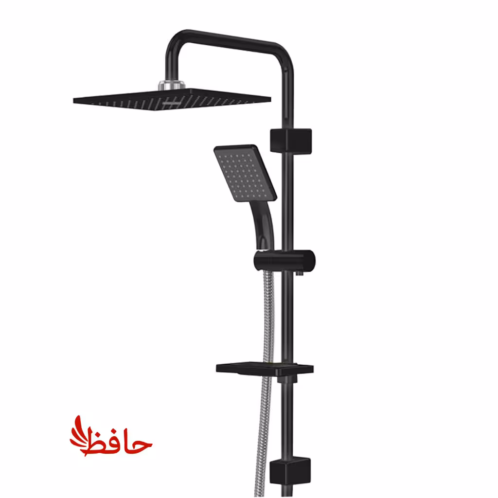 علم دوش دوکاره شودر مدل آلما مشکی کروم