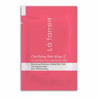 دستمال مرطوب پاکسازی کننده مخصوص پوست‌های معمولی و مختلط  لافاررLafarrer Clarifing wet wipe for normal skin