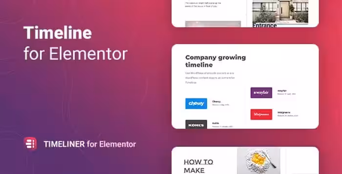 دانلود افزونه Timeliner برای المنتور