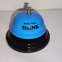 زنگ رومیزی مدل Ring آبی مناسب رستوران و کافی شاپ