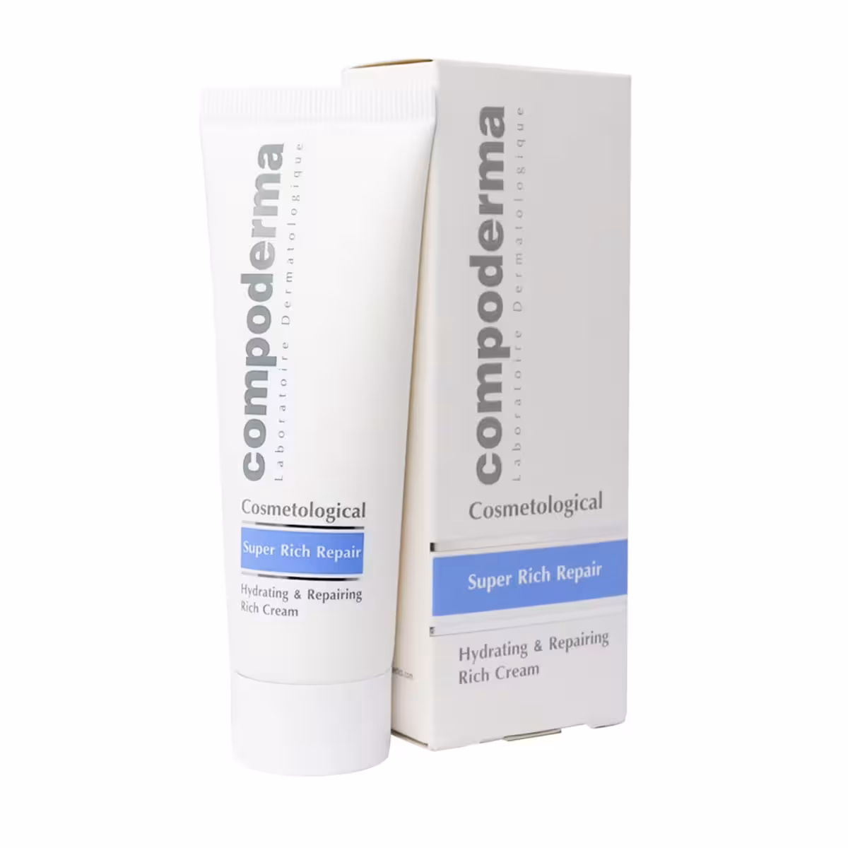 کرم مرطوب کننده سوپر ریچ ریپیر کامپودرما 50 میلی لیتر ـ Compoderma Super Rich Repair Hydrating And Repairing Cream ـ کامپودرما