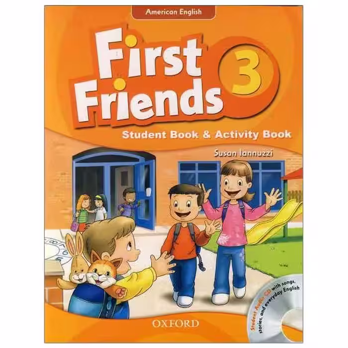 کتاب American English First Friends 3 اثر Susan Lannuzzi انتشارات Oxford