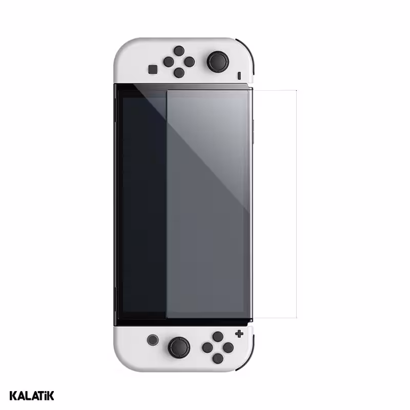 محافظ صفحه نمایش شیشه ای مناسب برای کنسول بازی نینتندو سوییچ NS-OLED