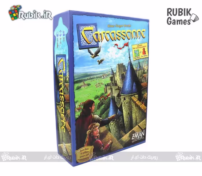 گیم برد کارکاسونه اوریجینال carcassonne