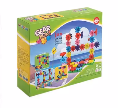 بازی گیربکس (چرخ دنده) 100 قطعه