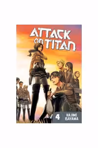 کتاب مانگا ATTACK ON TITAN 4
