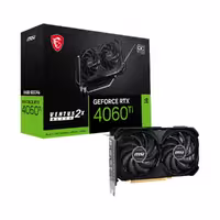 کارت گرافیک ام اس آی مدل GeForce RTX 4060 Ti VENTUS 2X BLACK 16G OC