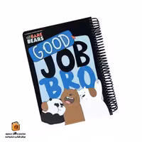 دفتر خط دار 100 برگ سری WE BARE BEARS لانگو (lango)