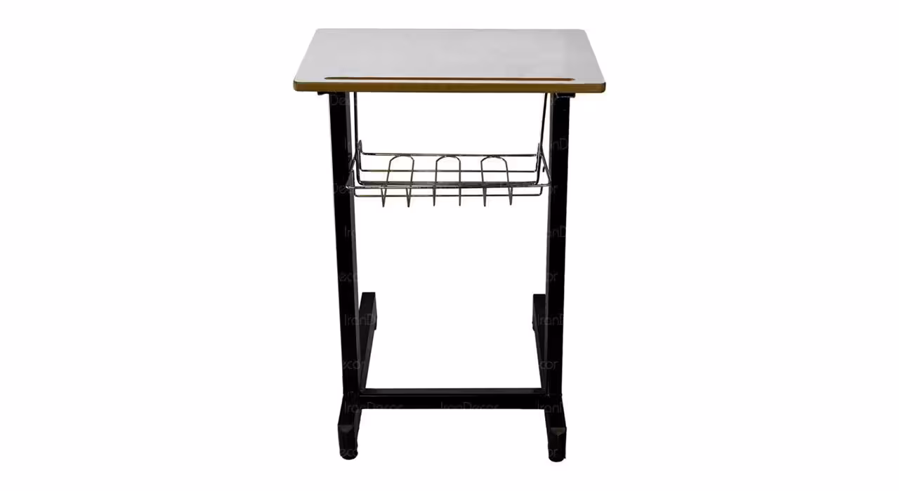 میز تحریر تک نفره  کد T70بنیزان ( بدون جاکتابی )