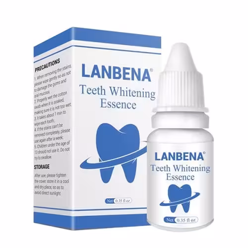 محلول سفید و درخشان کننده دندان لانبنا LANBENA Teeth Whitening Essence
