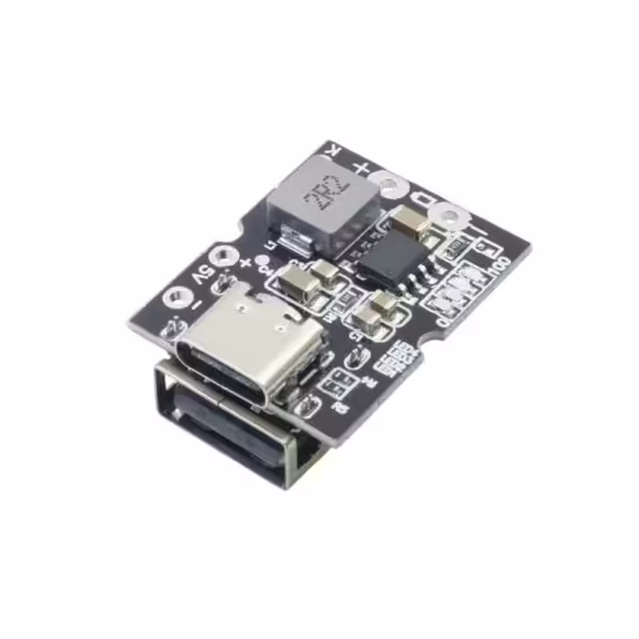ماژول شارژ و دشارژ باتری لیتیومی 5V-2A دارای کانکتور USB Type-C مدل PBOA