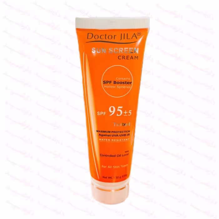 کرم ضد آفتاب رنگی SPF95 دکتر ژیلا