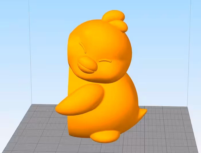 مدل سه بعدی هولدر کتاب طرح اردک کد01 (STL)