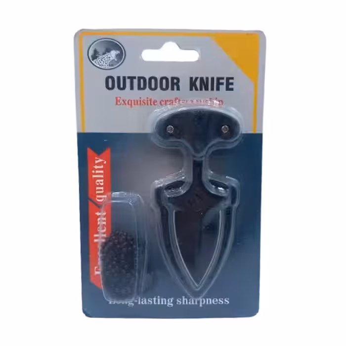 آویز آینه خودرو طرح چاقو مشکی ساده کد 2306