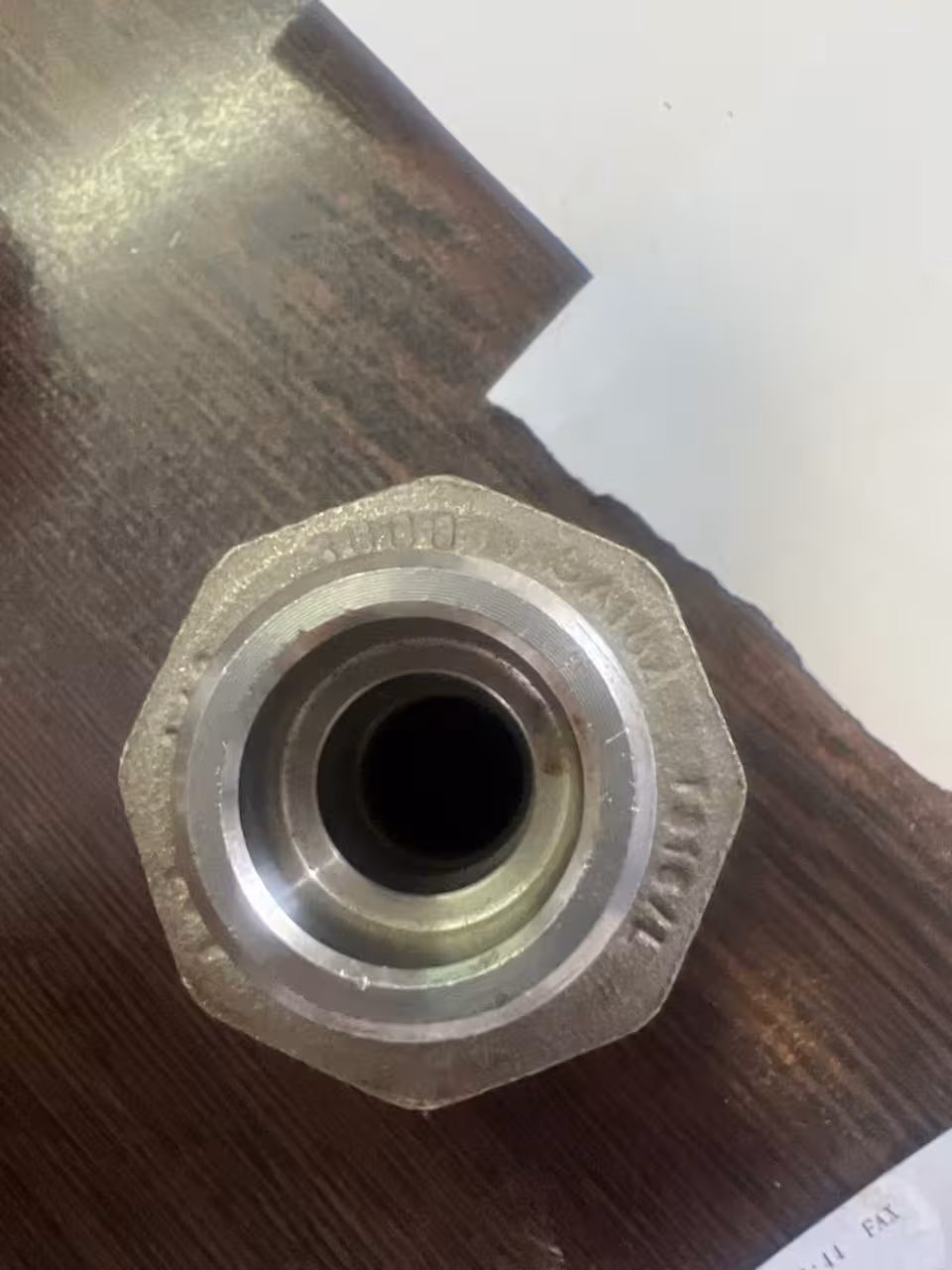 مهره ماسوره استنلس استیل سایز 1/2"اینچ کلاس 3000ساکت ولد  از جنس SA182F316L