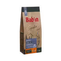 غذای خشک گربه مسن Senior Sterilise مرغ برند Babin بابین 15 کیلویی