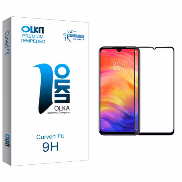 محافظ صفحه نمایش کولینگ مدل Olka glass مناسب برای گوشی موبایل شیائومی Redmi Note 7