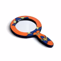 آینه دستی چوبی دستساز کد MH1012