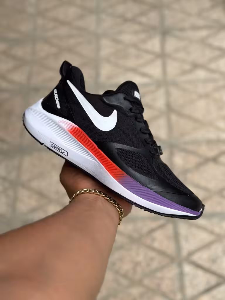 کتونی نایک گاید مشکی بنفش قرمز ( 873 )