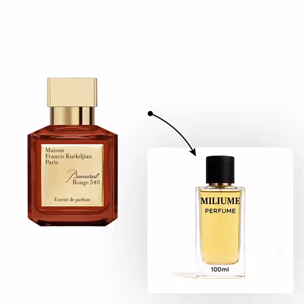 اسانس عطر Baccarat Rouge 540 برند Givaudan - کد 2503 - باکارات رژ قرمز 540 100ML - میلیوم پرفیوم