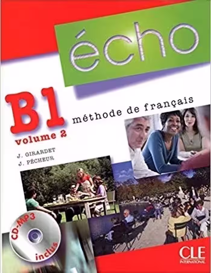 کتاب فرانسوی اکو echo B1 volume 2 livre de leleve m3 cahier personnel dapprentissage