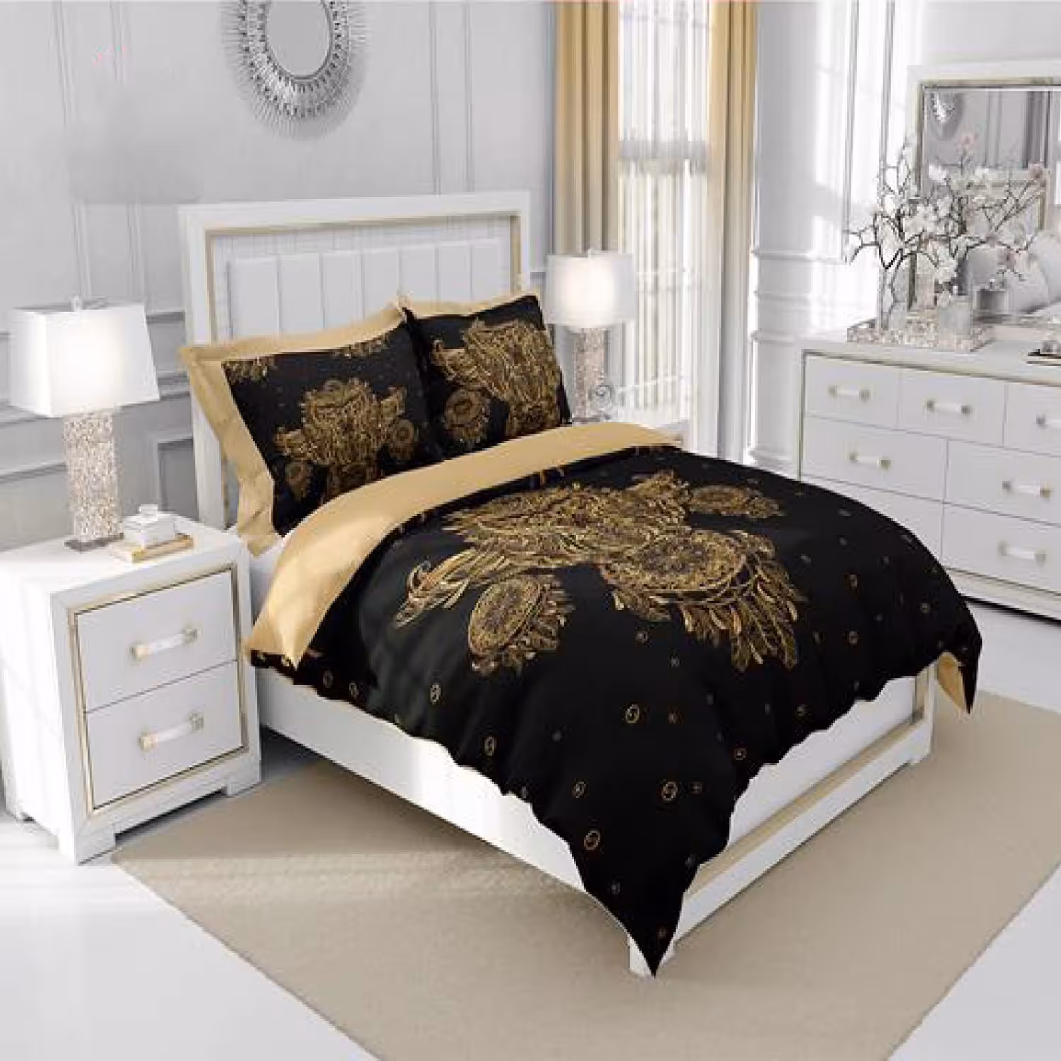 سرویس روتختی سه‌بعدی چیداری مدل 4016