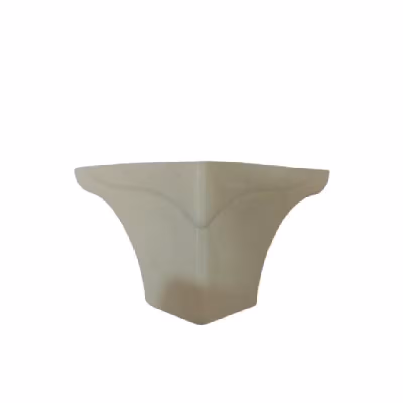 پایه مبل ده سانتی رنگ سفید بسته 4 عددی