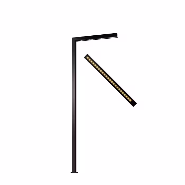 چراغ حیاطی و پارکی شعاع کد SH-S731-24W