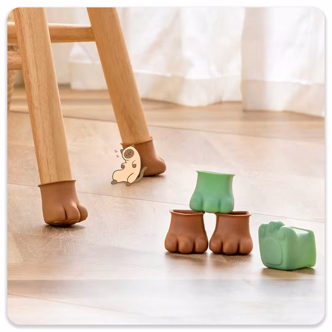 زیر پایه مبلی پنجه گربه