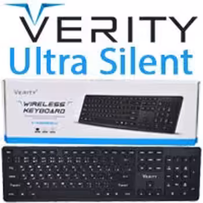 کیبورد بیسیم Verity V-KB6125w Ultra-Silent