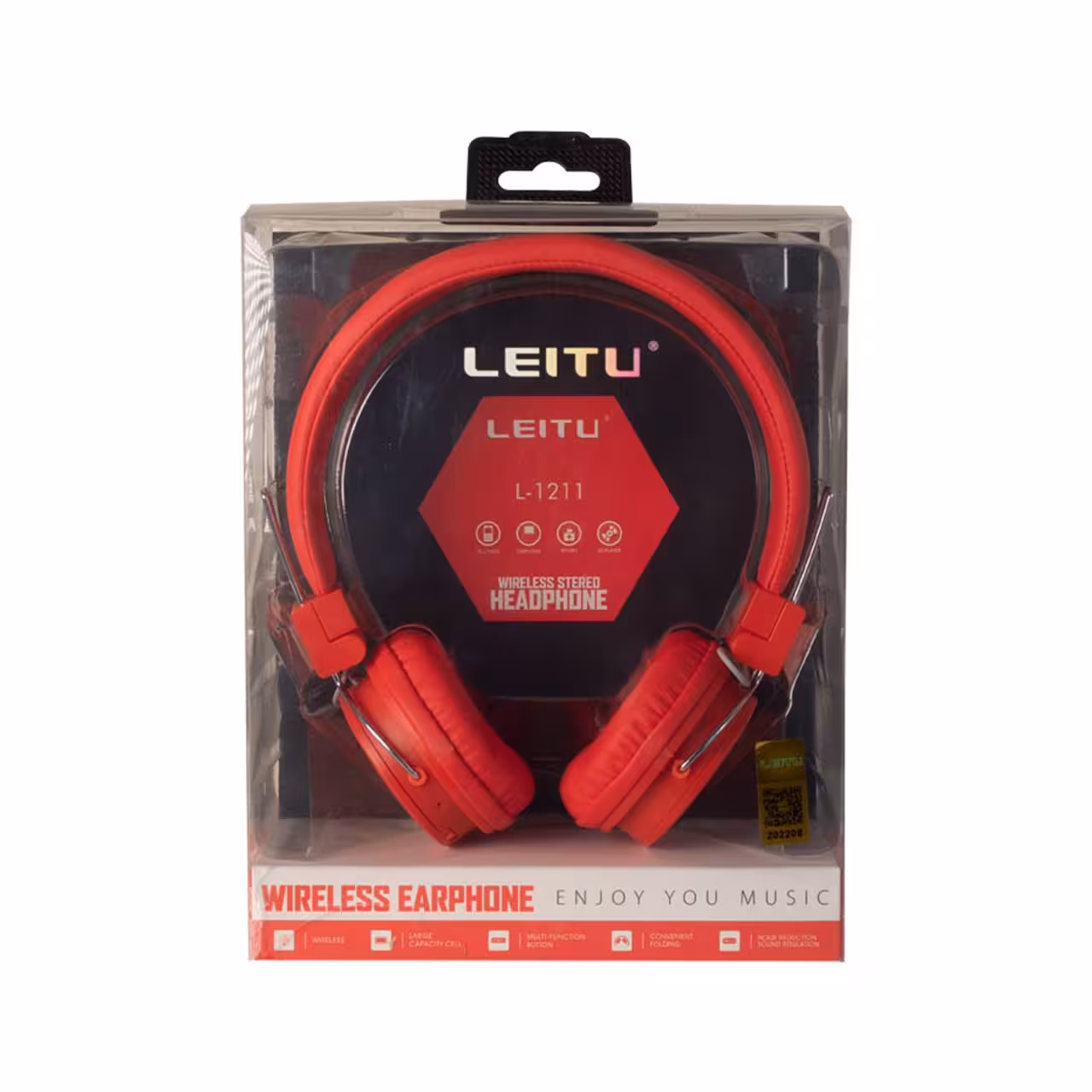 هدفون   LEITU   مدل   L-1211  ( گارانتی تست 48 ساعته )