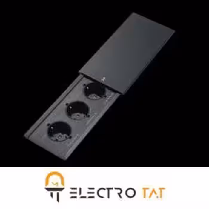 پریز کابینتی کشویی سه پریز نستک