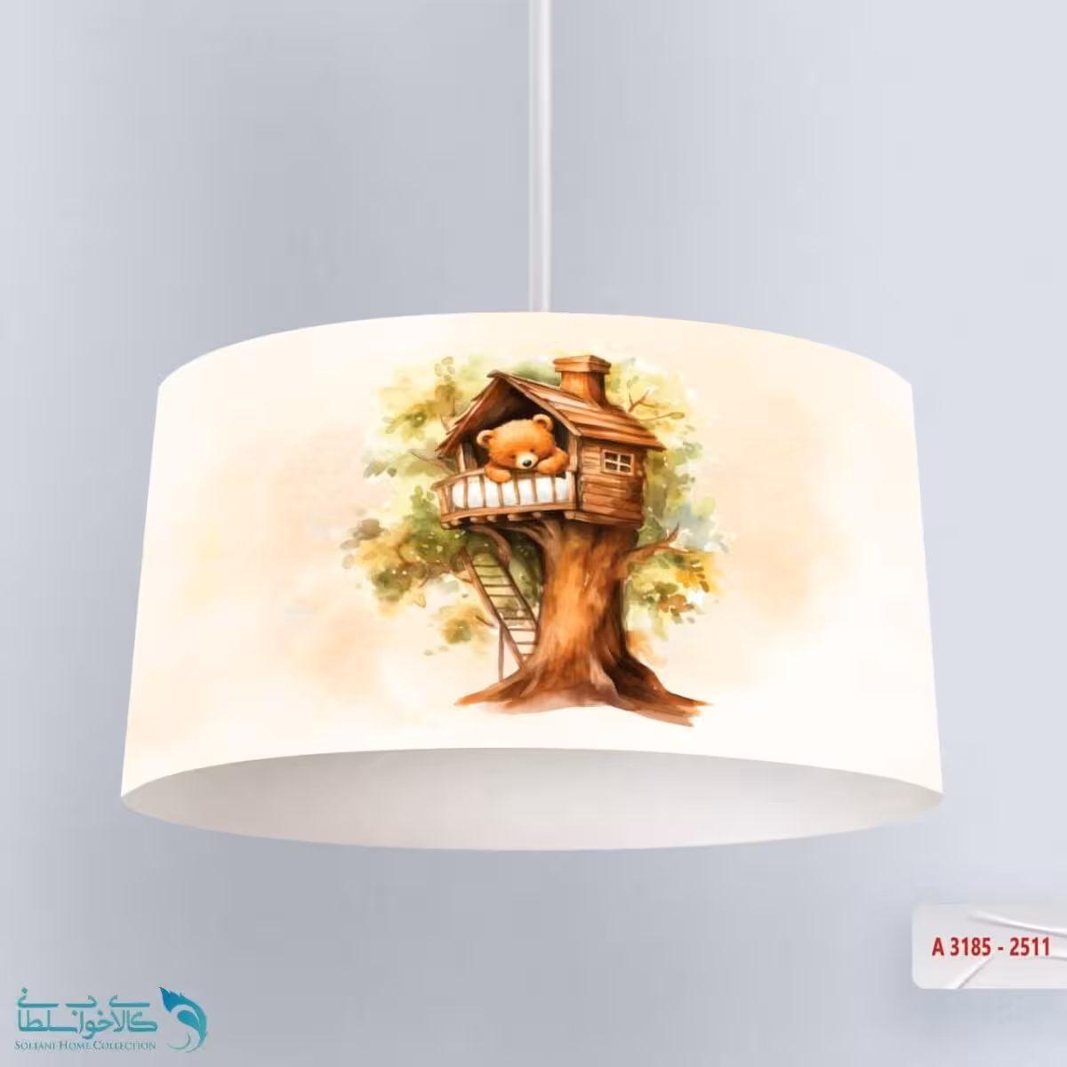 لوستر اتاق کودک طرح خرس تدی کد A3185