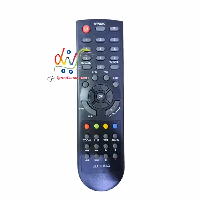 کنترل گیرنده دیجیتال الکومکس