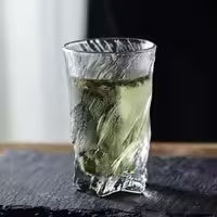 لیوان دفرمه طرح یخی DELI GLASS