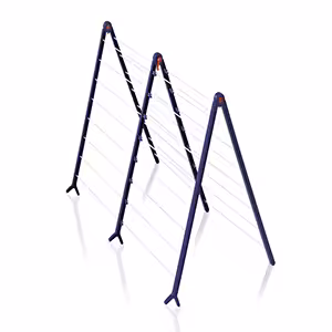 بند رخت روی وان 190 با قابلیت اندازه متحرک لایف هایت LEIFHEIT کد 81702