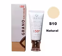 کرم ضد آفتاب رنگی بژ روشن SPF50 گرانو Grano