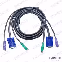 کابل KVM باریک 3 متری PS/2 آتن ATEN 2L-5003P/C