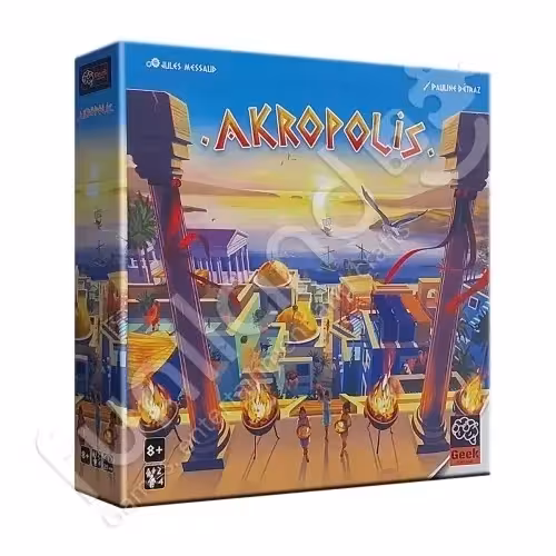 ☆بازی آکروپلیس گیک بردگیم (نو، قسطی، با تخفیف)