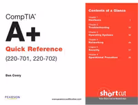 خرید و دانلود نسخه کامل کتاب CompTIA A  Quick Reference (220-701, 220-702)