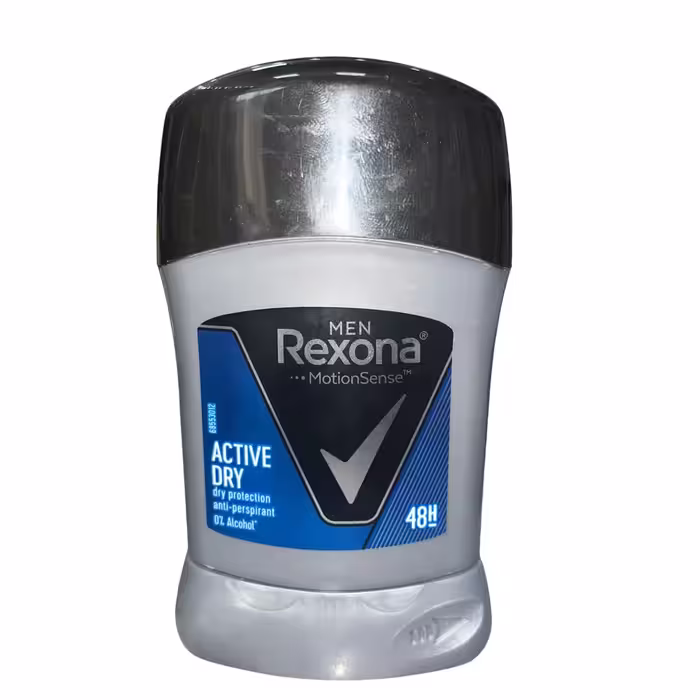 استیک ضد تعریق صابونی مردانه رکسونا مدل Active Dry حجم 40 گرم