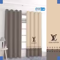 پرده تصویری طرح دورنگ برند پرنا