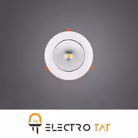 چراغ توکار هارمونیک 60w دایره ای COB پارس شعاع توس