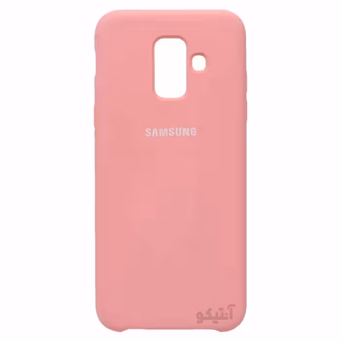 قاب سیلیکونی پاک کنی اورجینال زیر باز مناسب برای Samsung A6-صورتی