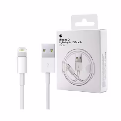 کابل تبدیل USB به لایتنینگ مدل A1480 طول 1 متر