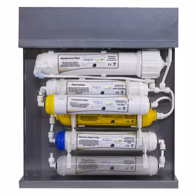 دستگاه تصفیه کننده آب آکوآ اسپرینگ مدل RO-S7-KZ 7084 به همراه فیلتر مجموعه 3 عددی