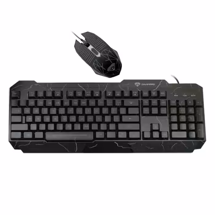 کیبورد و ماوس مخصوص بازی دیوی پارد مدل GKM-60