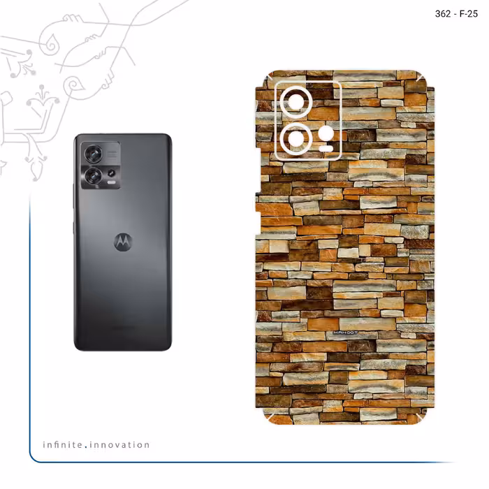 برچسب پوششی ماهوت مدل brickwall مناسب برای گوشی موبایل موتورولا Edge 30 Fusion