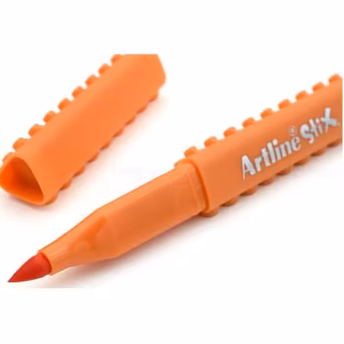 ماژیک رنگ آمیزی آرت لاین مدل Brush بسته 18 عددی